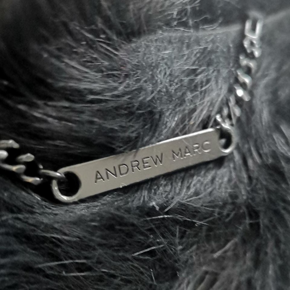 Andrew Mark x Richard Chai designer collaboration Spanish Toscana shearling coat - Picture 8 of 14